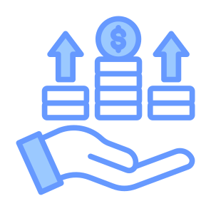 Earning, Money, Management, Investment, Income, Grow Up icon