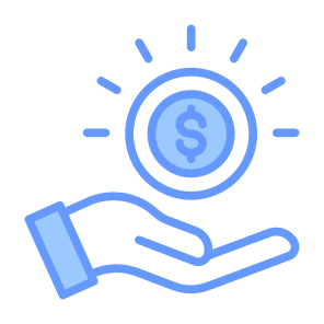 Earning, Money, Wage, Income, Salary, Ebitda icon