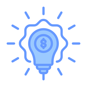 Financial Idea, Financial, Idea, Money, Management, Innovation icon