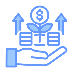 Income, Money, Financial, Investment, Growth, Increase icon