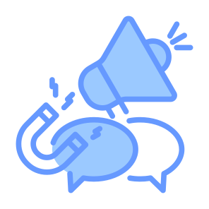 Marketing, Communication, Campaign, Advertising, Promotion, Publicity  icon