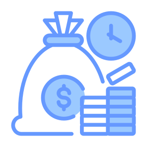 Time Is Money, Payment, Time, Money, Management, Deadline icon