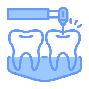 Drilling Tooth, Teeth, Tooth, Treatment, Drill, Dental Care icon