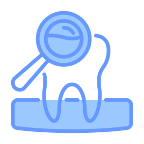 Examining Teeth, Examining, Teeth, Dental Checkup, Checkup, Tooth icon