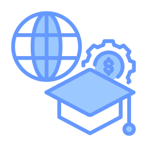 Scholarship, Money, Global, Learning, Study icon
