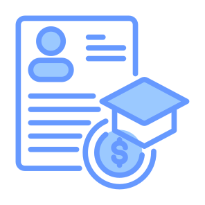 Scholarship, Study, Education, Funding, Compensation icon