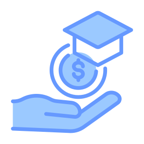 Scholarship, Study, Money, Funding, Compensation icon
