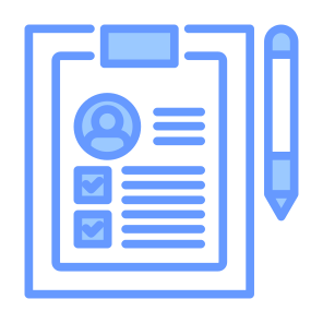 Assessment Employee, Assessment, Employee, Resume, Curriculum Vitae, Evaluation icon