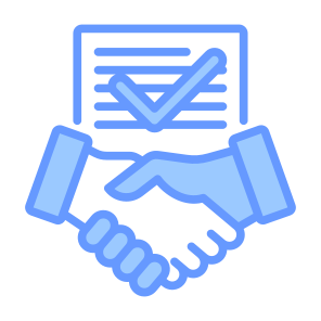Contract Agreement, Contract, Agreement, Negotiate, Accepted, Document icon