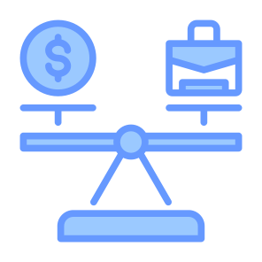 Job Stability, Job, Stability, Balance, Income icon