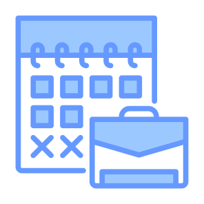 Leave Work, Leave, Work, Holiday, Time And Date, Labour Day icon