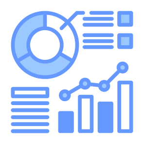 Analytics, Visualization, Statistics, Graphs, Visual Data, Business, Finance, Data Analytics, Data, Charts icon