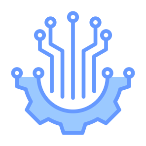 Digital Transformation, Artificial Intelligence, Neural Network, Network, Data Integration, Networking  icon