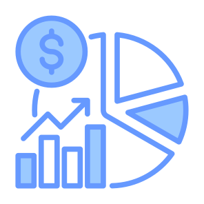 Statistics, Investment, Management, Financial, Profits icon