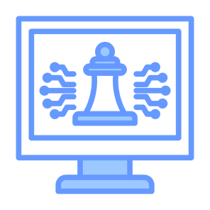 Strategy, Website, Digital Strategy, Chess, Digital, Advertising, Marketing icon