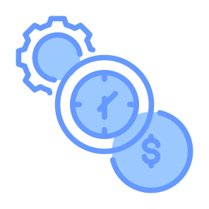 Time Is Money, Money, Time And Date, Efficiency, Productivity icon