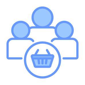 Consumer, User, Commerce, Shopping, Marketing icon