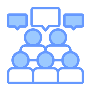 Public, Opinion, User, Communications, Perception  icon