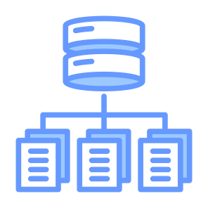 Server, Files And Folders, Information, Data, Network  icon