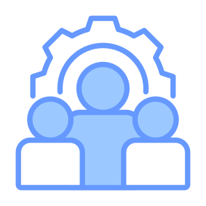 Teamwork, People, Group,  Management, Control icon