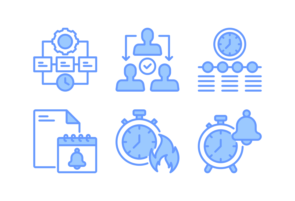 Time Management Large Set Preview