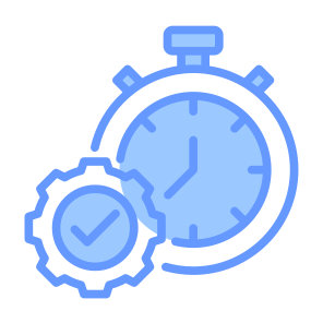 Efficiency, Time, Optimization, Effectiveness, Output, Time Management, Productivity, Performance icon