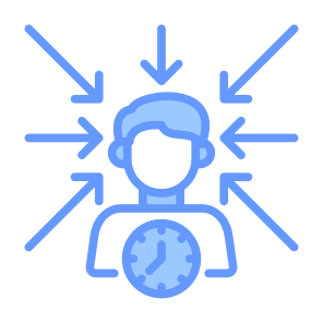 Focus, Worker, Employee, Time Management, Concentration icon