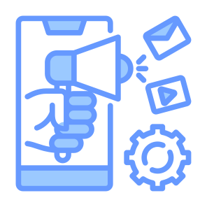 Marketing, Digital Campaign, Advertising, Promotion, Social Media, Ecommerce icon