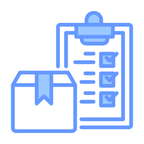 Package, Box, Order, Checklist, Packing List icon