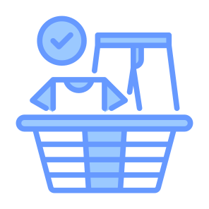 Shopping Basket, Online Shop, Clothes, Commerce, Products, Ecommerce icon