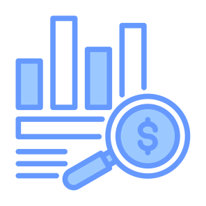 Analysis, Market, Statistics, Research, Income icon