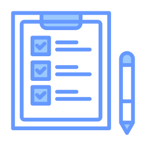 Assessment, Chance, Planning, Checklist, Evaluation icon