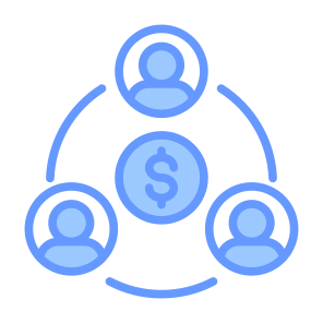 Customer, Money, Target, Team, Consumer icon