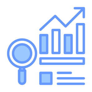 Data Analytics, Statistics, Analysis, Report, Growth icon