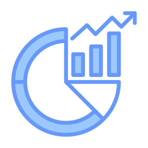 Data Driven, Statistics Analysis Report Results icon