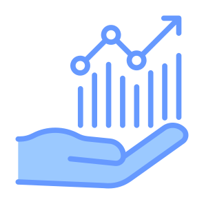 Forecasting, Management, Economy, Statistics, Growth icon