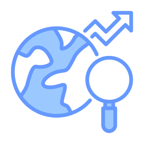 Global Research, World, Search, Analysis, Nation icon