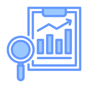 Market Research, Report, Research, Evaluation, Market Analysis icon