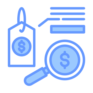 Price, Money, Analysis, Price, Research icon