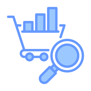 Sales Analytics, Market,  Analysis,  Growth, Retail icon