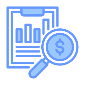 Sales Report, Statistics, Investigation, Report, Research icon