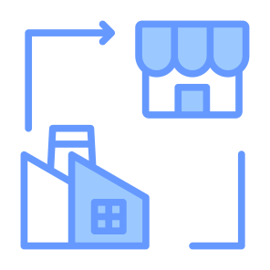 Supply Chain, Chain, Market, Store, Supply icon
