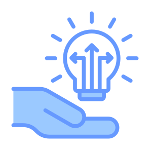 Opportunity, Solution, Directions, Choice, Flexible  icon