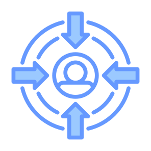 Target Audience, User, Focus, Goal, Targeting  icon