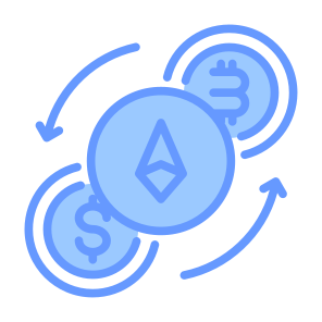 Cryptocurrency, Coin, Ethereum, Currency, Blockchain  icon