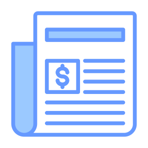 News, Newspaper, Journal, Article, News Report  icon