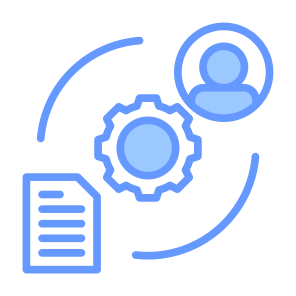 Process, Working, Document, Management, Employee  icon