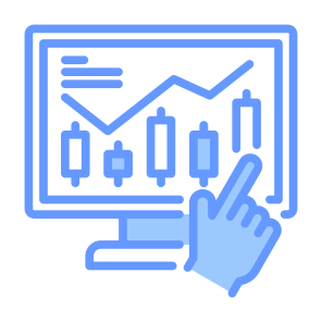 Trading, Trader, Stock Market, Candlestick Chart, Stock Exchange   icon