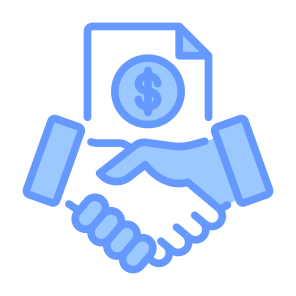 Agreement, Business, Dollar, Contract, Handshake, Partnership, Investor icon