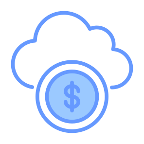 Cloud Money, Money, Cloud, Dollar, Coin, Business And Finance, Currency  icon